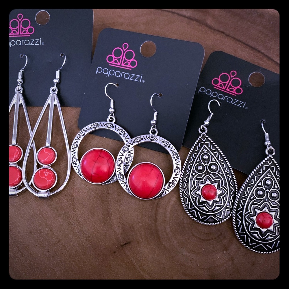 Red Earrings